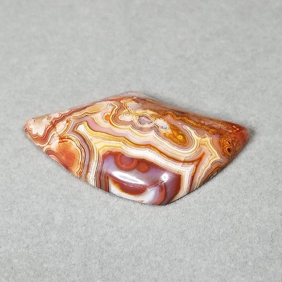 Large Laguna Lace Agate Cab * 47.29 X 29.42 X 8.09mm * Old stock cab* LLA09D2 - Picture 7 of 12